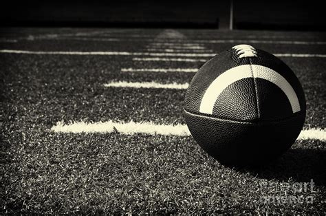 football field black and white photography